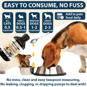 Salmon Oil for Dogs Cats Puppies
