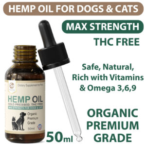 Petastical Hemp Oil For Dogs And Cats 50 Ml Petastical