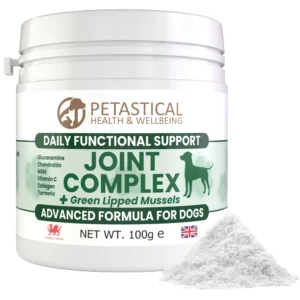 Joint Supplement for Dogs Glucosamine Turmeric Green Lipped Mussels