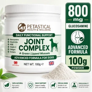 Joint Supplement for Dogs Glucosamine Turmeric Green Lipped Mussels
