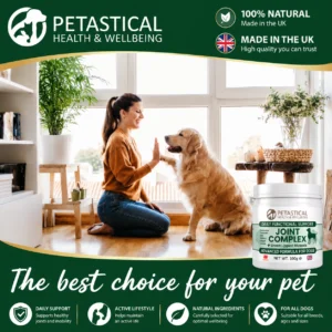 Joint Supplement for Dogs Glucosamine Turmeric Green Lipped Mussels