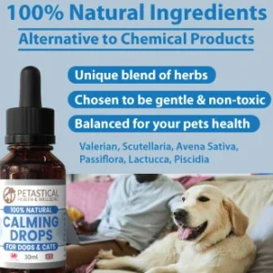Dog Calming, Scullcap Valerian for Dogs, Cats