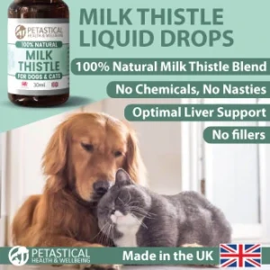 Milk-Thistle-Dogs-Cats-4b_330x330 Milk Thistle for Dogs Cats, Silymarin Antioxidant