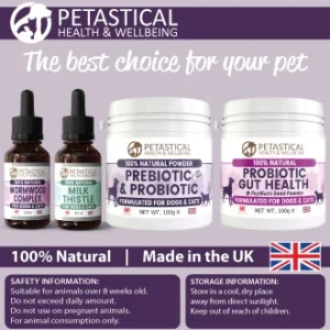Prebiotic Probiotic for Dogs Cats Digestive Health Chicory Inulin