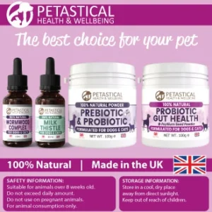 Probiotic Gut Health Psyllium Powder for Dogs and Cats