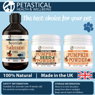 Petastical Goat Milk Powder for Dogs & Cats, 100% Natural Tasty Food